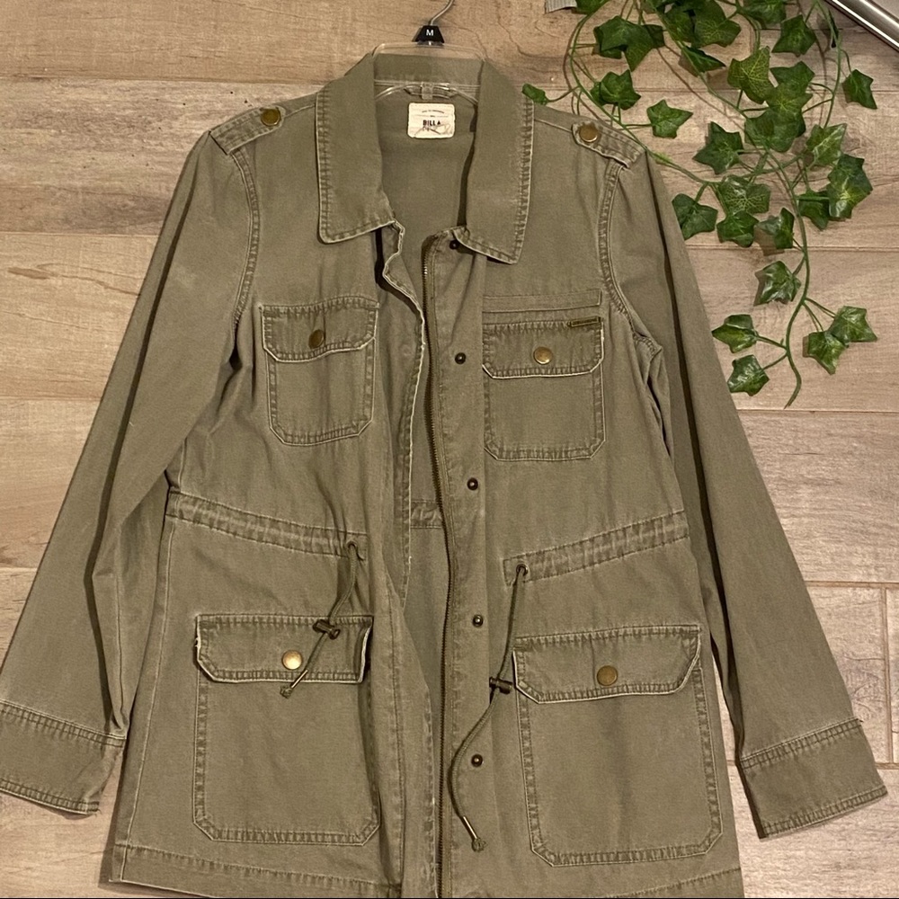 Billabong Women’s Right Left Right Military Jacket